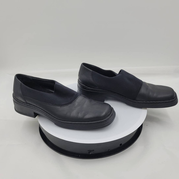 Bjorndal Swift Black Leather comfort Shoe 9 - Picture 10 of 10